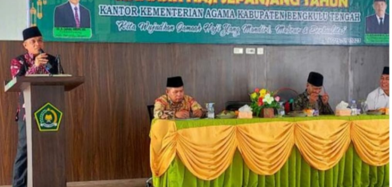  Tingkatkan Kualitas Pelayanan, Kemenag Bengkulu Tengah Gelar Manasik Haji