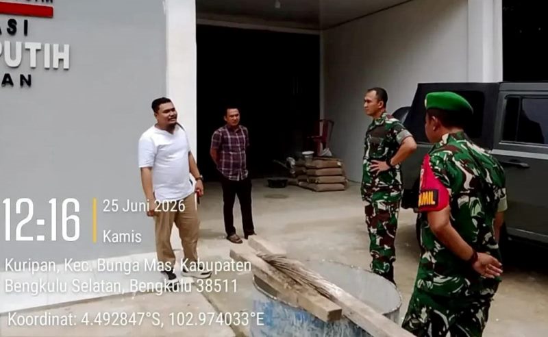 Dandim 0408 Bengkulu Selatan  Lakukan Pengecekan Progres KDKMP
