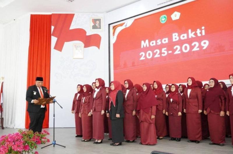 Pengurus Gabungan Organisasi Wanita Kota Bengkulu Dikukuhkan Wakil Walikota