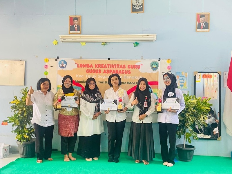 TK Sint Carolus Bengkulu Raih Juara Dua Lomba Mendongeng