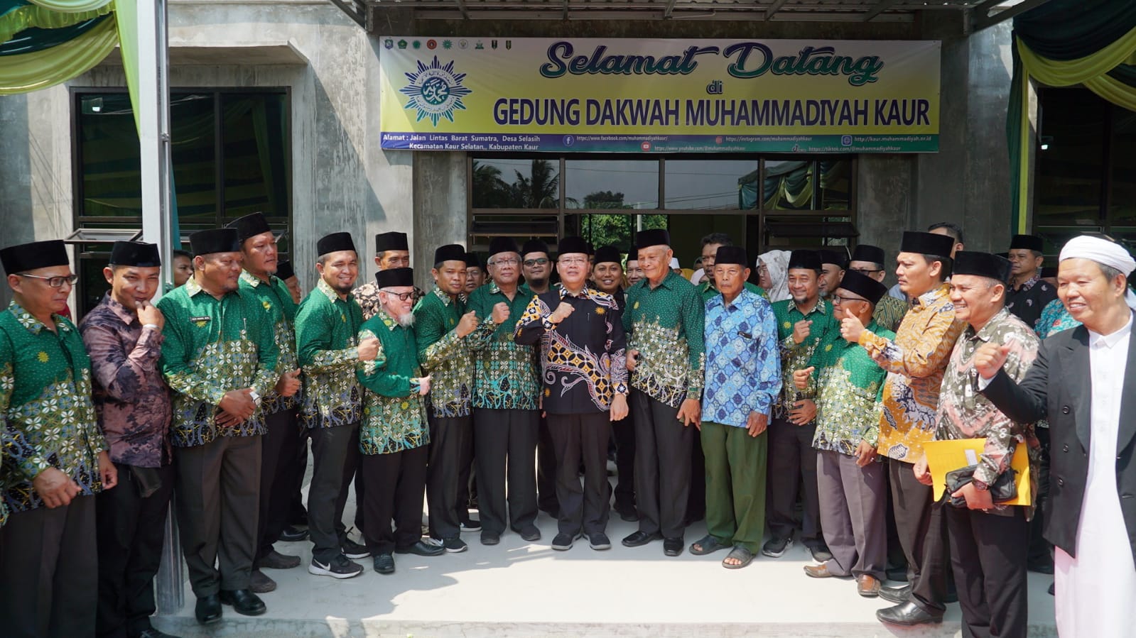 Pimpinan Daerah Muhammadiyah dan Gedung Dakwah Muhammadiyah Kaur Diresmikan