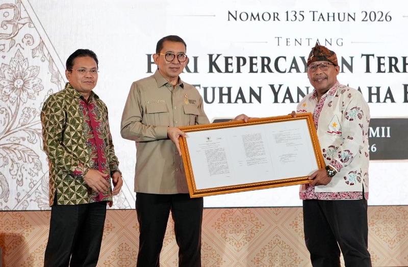 13 Juli Ditetapkan sebagai Hari Kepercayaan Terhadap Tuhan Yang Maha Esa