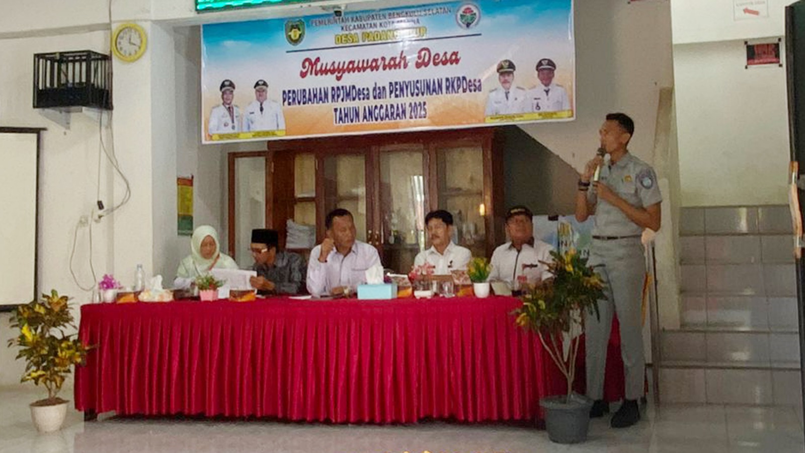 Tim Pembina Samsat Manna Kordinasi Jejak Bersama Perangkat Desa Niur Bengkulu Selatan