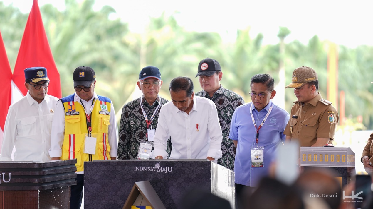  Akhir masa jabatan, Presiden Jokowi Meresmikan 2 Ruas Jalan Tol Trans Sumatera yang Dibangun Menggunakan APBN