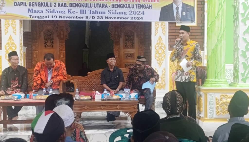 Berlian Utama Harta SH, MH Siap Perjuangkan Aspirasi Masyarakat Ketahun Bengkulu Utara