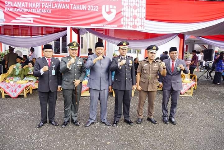 Dandim 0423 BU Irup  Upacara   Peringatan Hari Pahlawan 