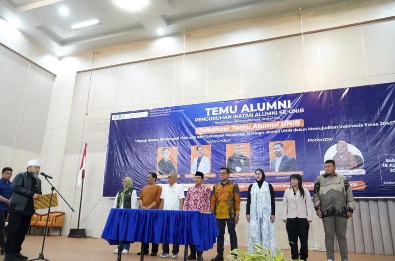 Helmi Hasan Ajak Alumni Unib Berkolaborasi Bangun Kampus dan Negeri