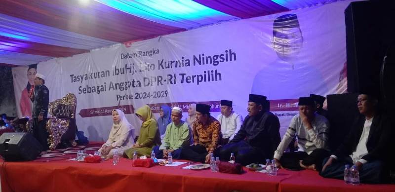 Terpilih Jadi Anggota DPR RI Dapil Bengkulu, Hj. Eko Kurnia Ningsih Gelar  Syukuran