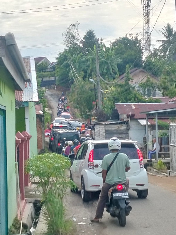  Jalan Merapi  Ditutup Total Gara-Gara Proyek Jembatan,  Warga Kebun Tebeng Resah