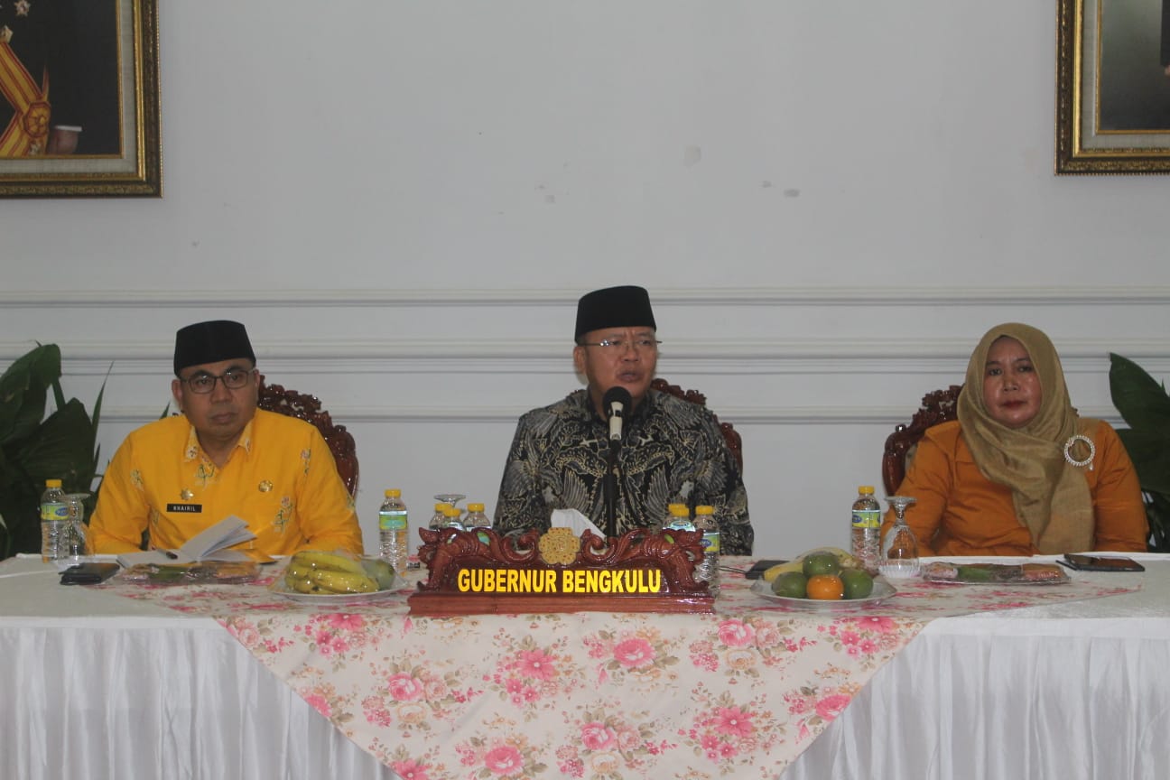 Gubernur Bengkulu Instruksikan Dinas Agar Cepat Menggunakan APBD 2024, Ada Apa Ya?