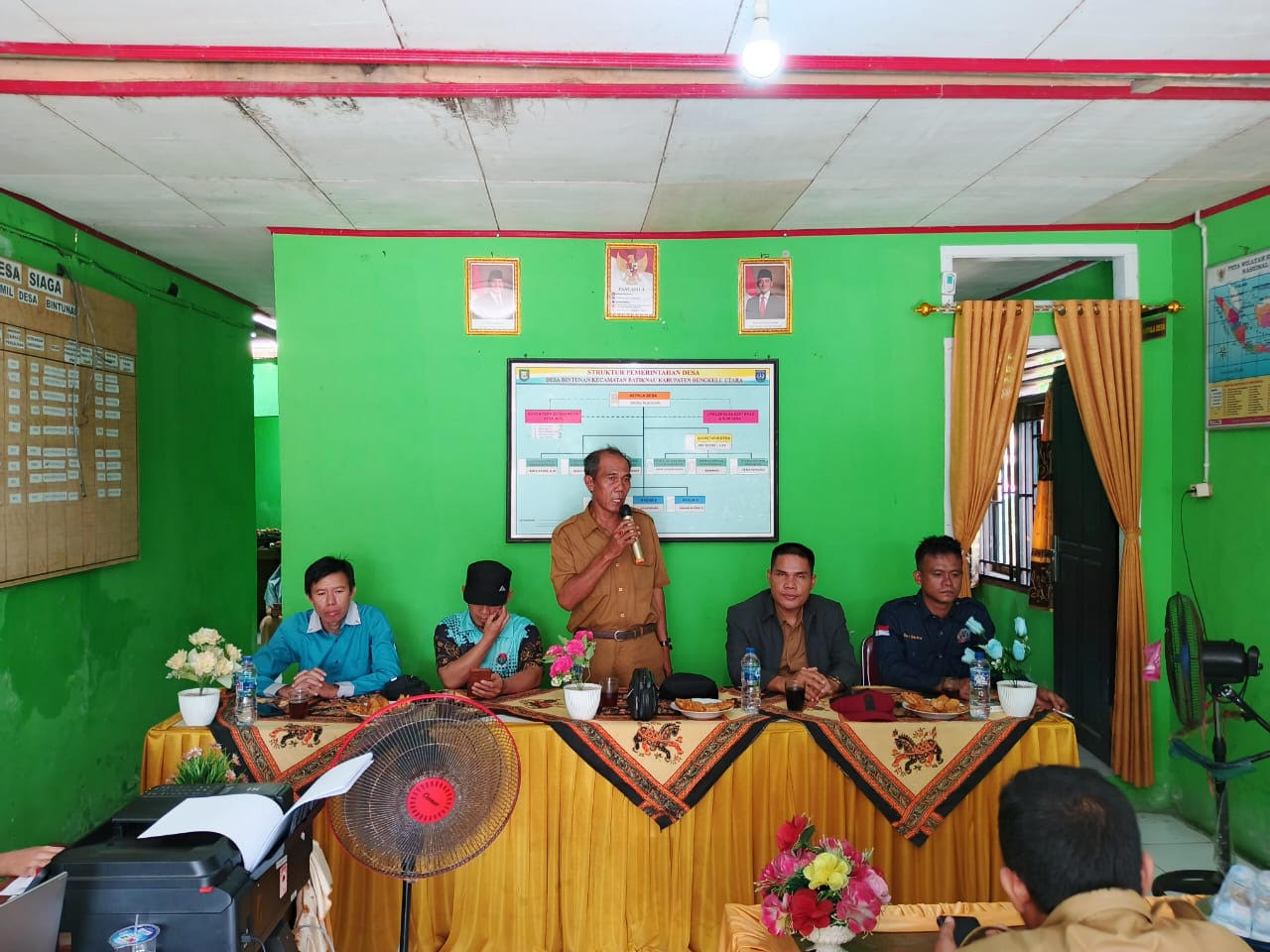 Pemdes Bintunan Gelar MDST Tahap Pertama, Semua Pekerjaan Sudah Tuntas