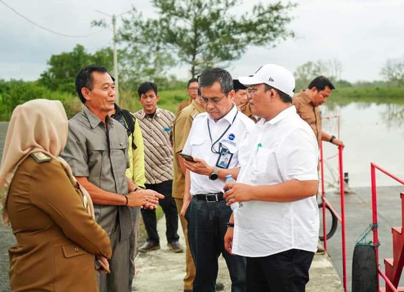 Asisten Deputi Bidang Transportasi   Kementerian Kemaritiman Cek Pelabuhan Nusantara di Pasar Seluma