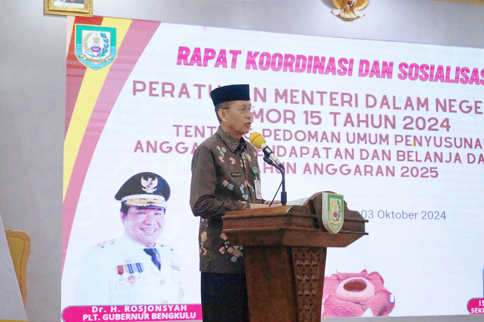 Efisiensi dan Transparansi Jadi Prioritas Dalam Penyusunan APBD provinsi Bengkulu 2025