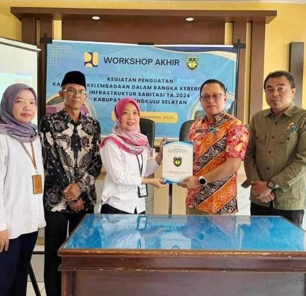 Dinas PUPR Bengkulu Selatan Gelar  Workshop Pembentukan UPTD SPALD