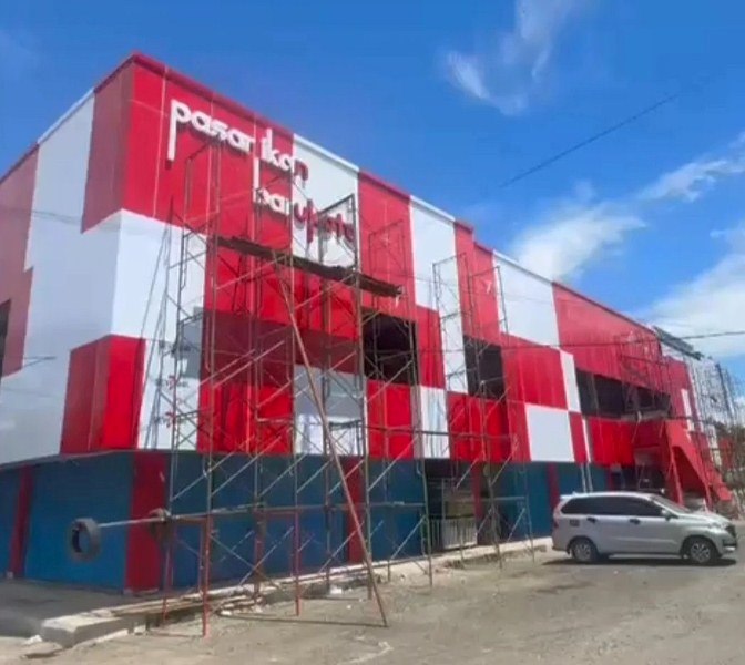 Renovasi  Pasar Baru Koto Sudah Mencapai 85 Persen, Bulan Maret 2026 Diresmikan