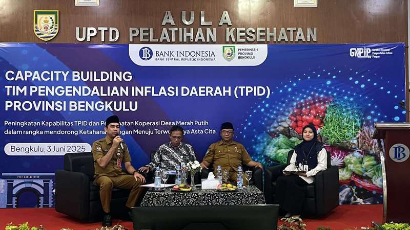 Ini Dia Strategi Pemda Provinsi Bengkulu untuk Hadapi  Inflasi di Daerah