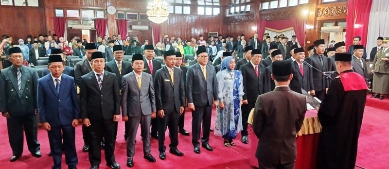  25 Anggota DPRD Bengkulu Selatan Periode 2024 - 2029 Dilantik, Ini Daftar Namanya