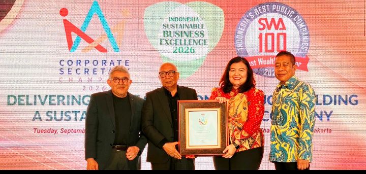 Dorong Keuangan Berkelanjutan, Bank Raya Raih Indonesia Sustainable Business & ESG Excellence Award 2026