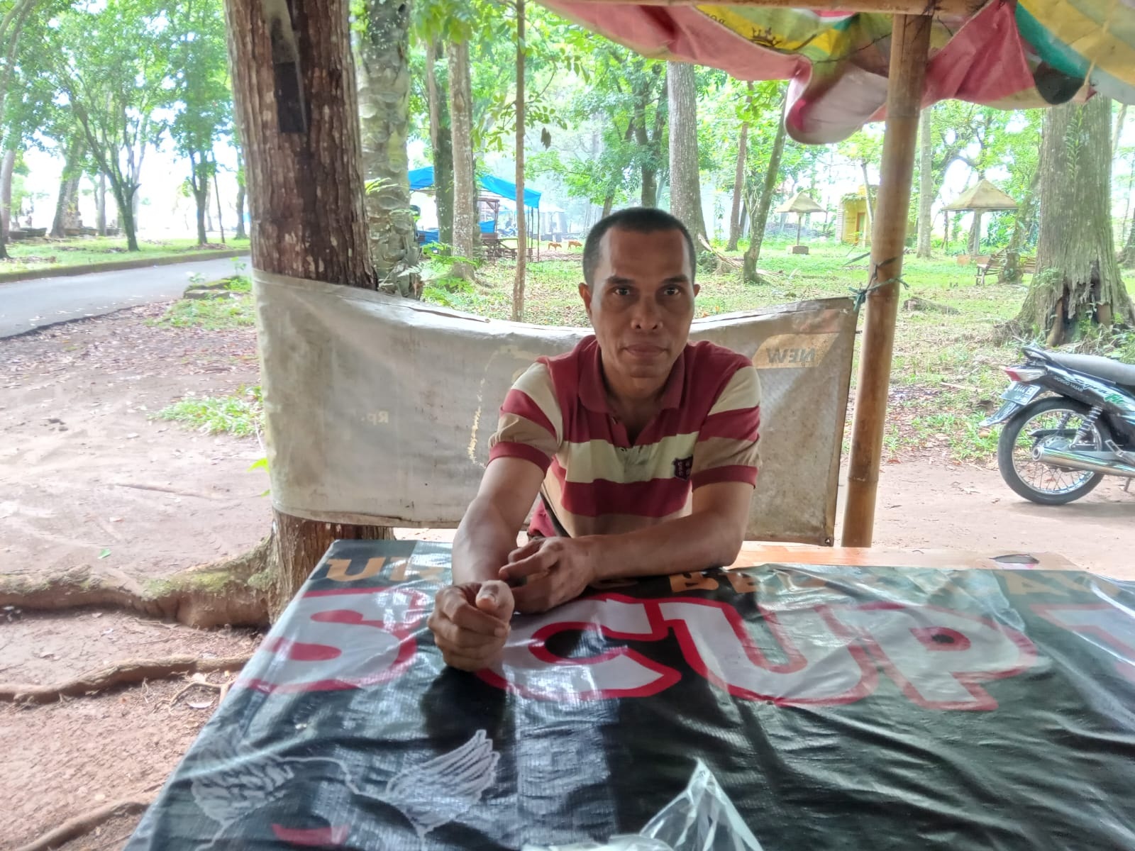 Lama Terbengkalai, Pedagang Keluhkan Kondisi Taman Remaja Bengkulu