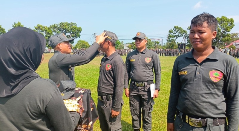 Bengkulu Selatan Gelar Apel Gabungan Siaga Satlinmas