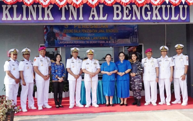 Klinik Kesehatan TNI AL Bengkulu Diresmikan, Siap Layani Pasien Masyarakat Umum Juga 