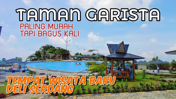 Taman Garista Medan, Wisata Termurah dan Menyenangkan, Cukup Rp 12 Ribuan Saja