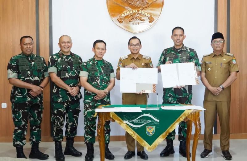 Pemkab  Seluma Hibahkan Lahan 100 Hektar ke Kodim 0425