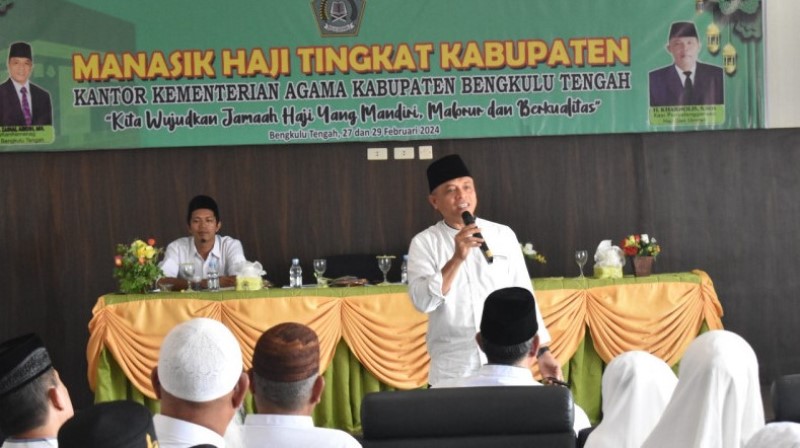  94 Calon Jemaah Haji  Bengkulu Tengah  Siap Laksanakan Ibadah Haji Tahun Ini