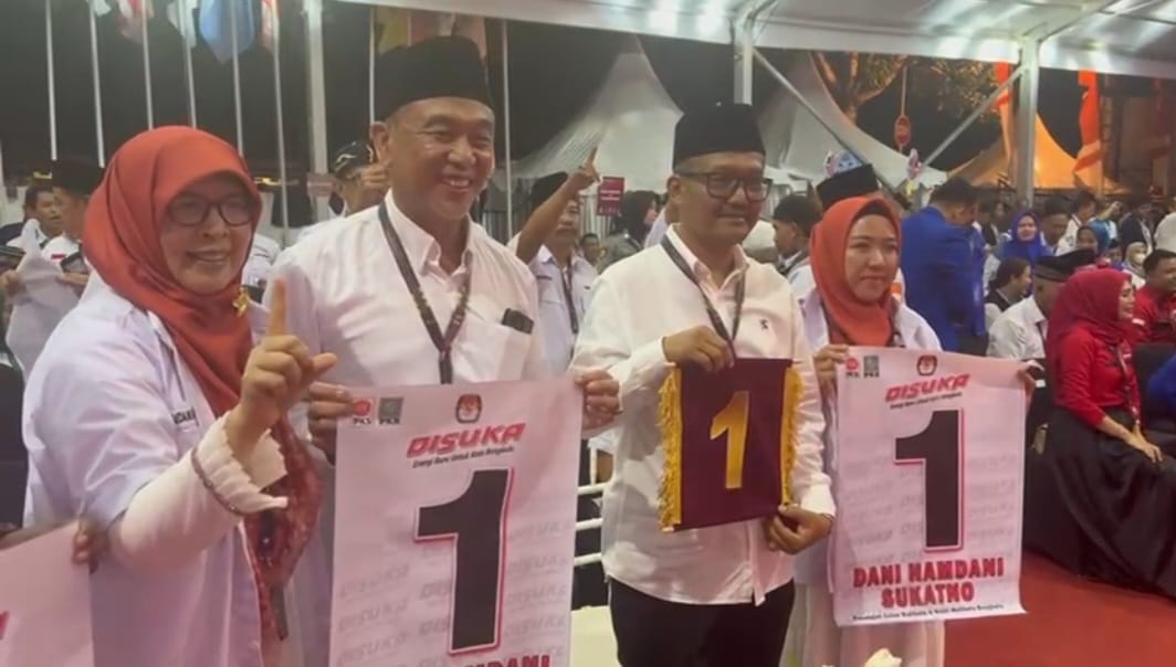 Ayo Ikut Menjemput Kemenangan Bersama Dani Hamdani-Sukatno di Pilwakot Bengkulu 2024