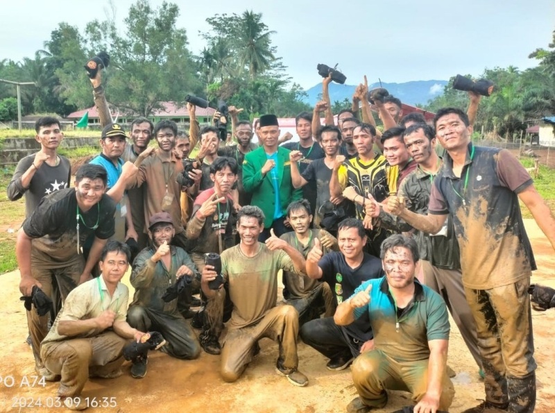  Pimpinan Cabang  Ansor Seluma Turun ke Bawah