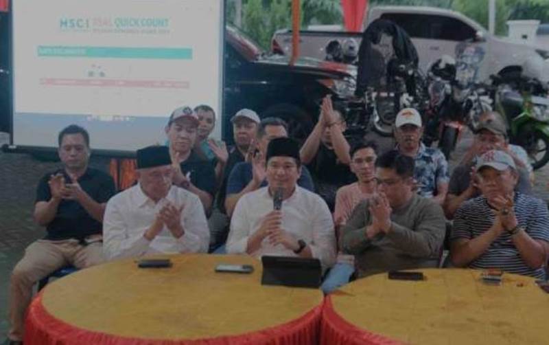 Hasil Quick Coun MSCI, Calon Bupati Bengkulu Utara Arie Septia Adinata - Sumarno Raih Suara 94 Persen