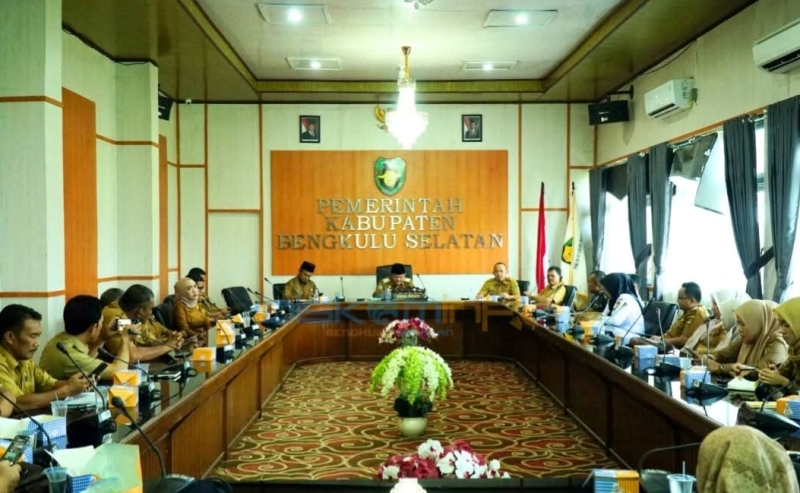 Pemkab Bengkulu Selatan Gelar Rapat Pembentukan Panitia HUT RI ke- 81