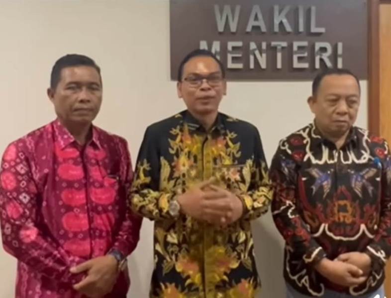 Bupati Audiensi ke  Kementerian Transmigrasi, Usulan Program RKT UPT Talo Disetujui