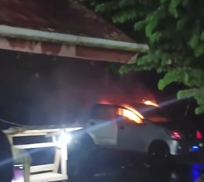 Rugi Rp 35 Juta,  Mobil Antre BBM Terbakar di Seluma