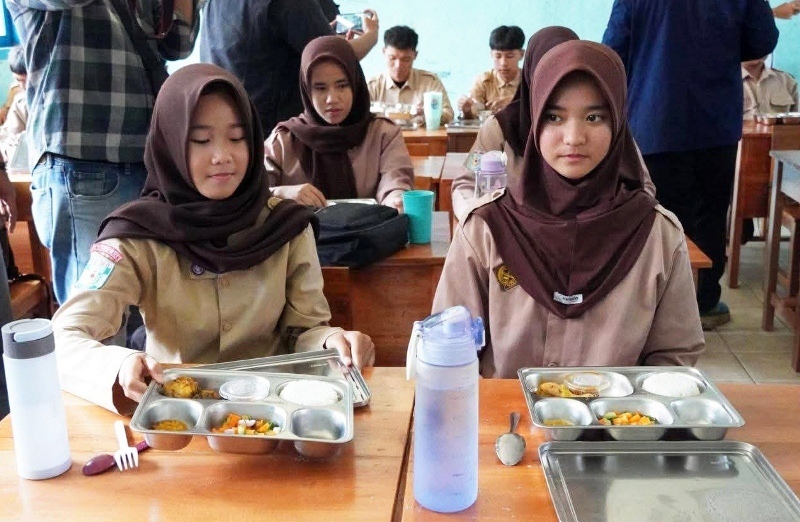 68.950 Siswa  di Kota Bengkulu Sudah  Rasakan Manfaat Makan Bergizi Gratis