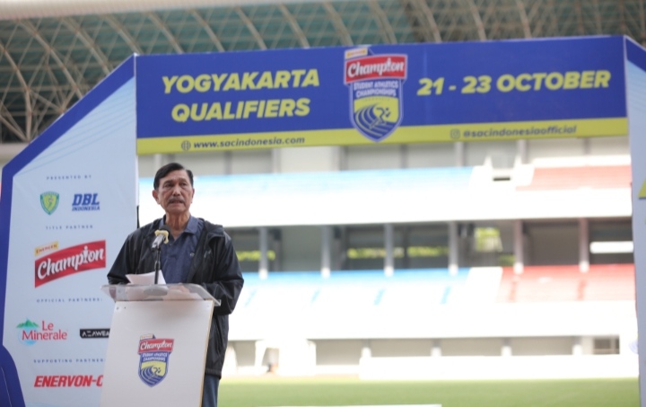 Luhut : Pelajar Pemenang Tingkat Nasional Energen Champion SAC Indonesia 2022 Diberangkatkan Training ke Austr