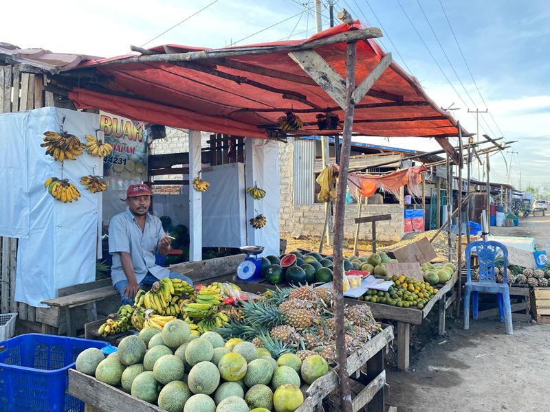 Pedagang Buah Padang Serai Dukung Petani Lokal Bengkulu