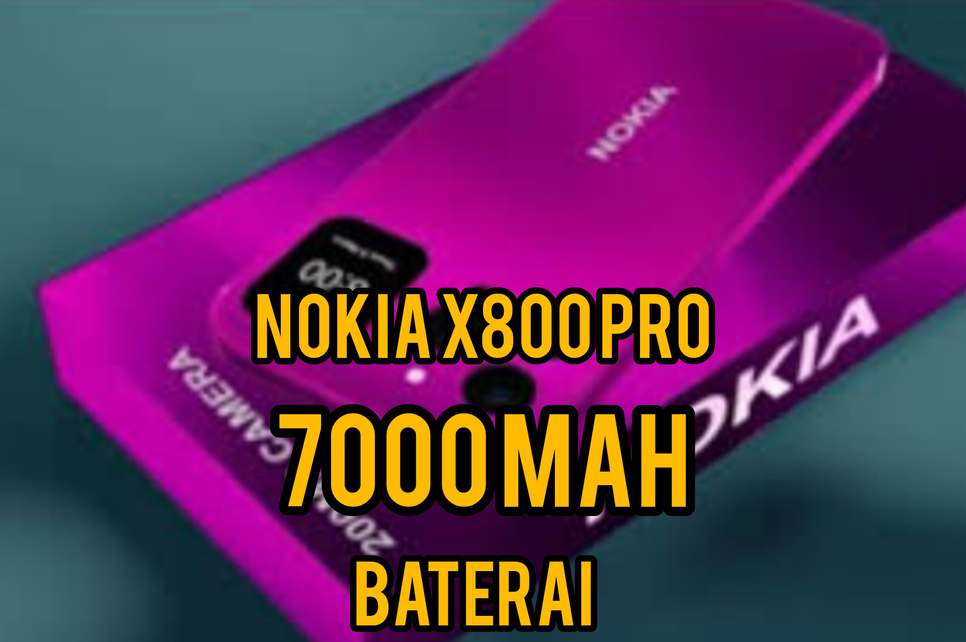 Cari Smartphone dengan Baterai Besar dan Tahan Lama? Nokia X800 Pro: Baterai 7000 mAh, Ponsel Lain Hanya 5000 
