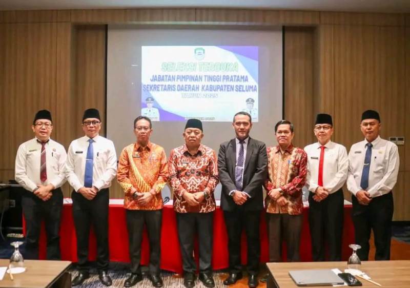 Sekda Seluma Buka Seleksi Terbuka Jabatan Pimpinan Tinggi  (JPT) Pratama Sekretaris Daerah 