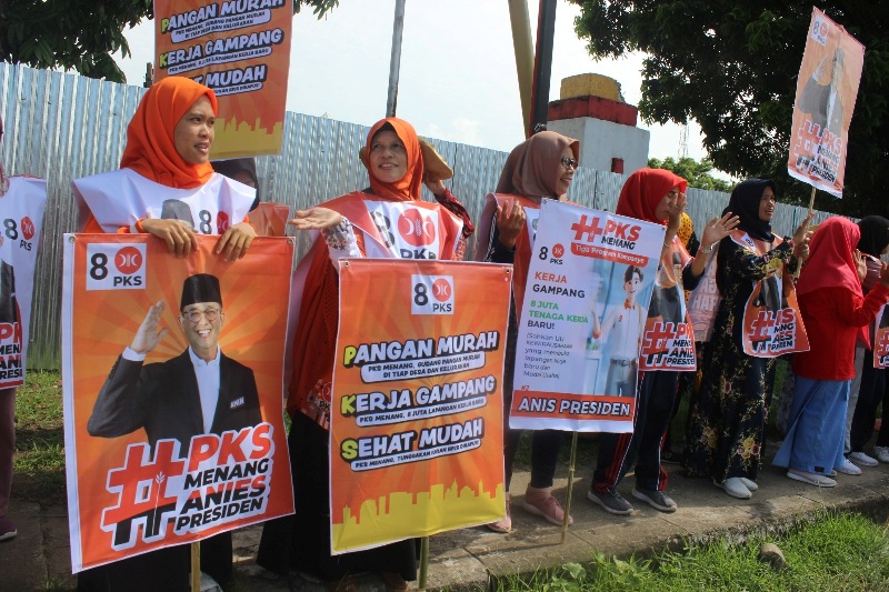 Penting, DPD PKS Kaur Gelar Kampanye Flashmob di Lapangan Merdeka Bintuhan