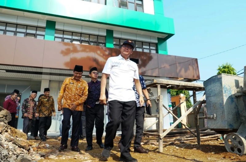 Telan Dana 54 Miliar Pembangunan Rumah Sakit Muhammadiyah di Tinjau Gubernur Rohidin 