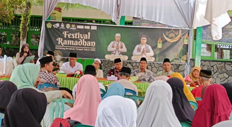 Meriah, MIN 5 Bengkulu Tengah Gelar   Festival Ramadan 1445 Hijriah
