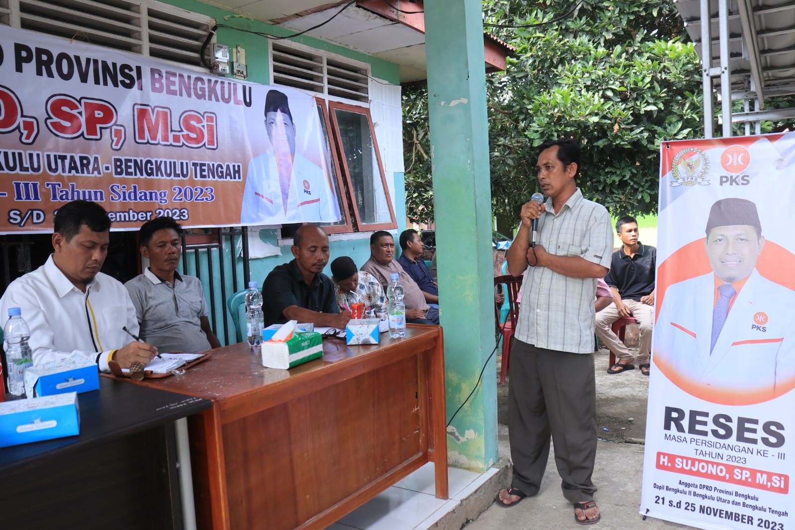 Di Bengkulu Utara Sujono Diminta Memperjuangankan Asuransi Hewan Ternak dan Bank peternak