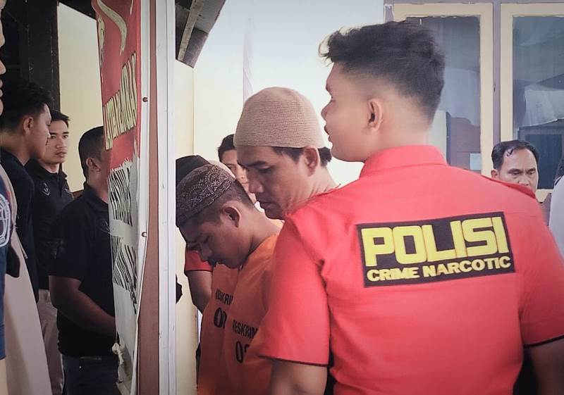 Tertunduk Lesu, 5 Terduga Pengedar Narkoba Diamankan Polres Mukomuko