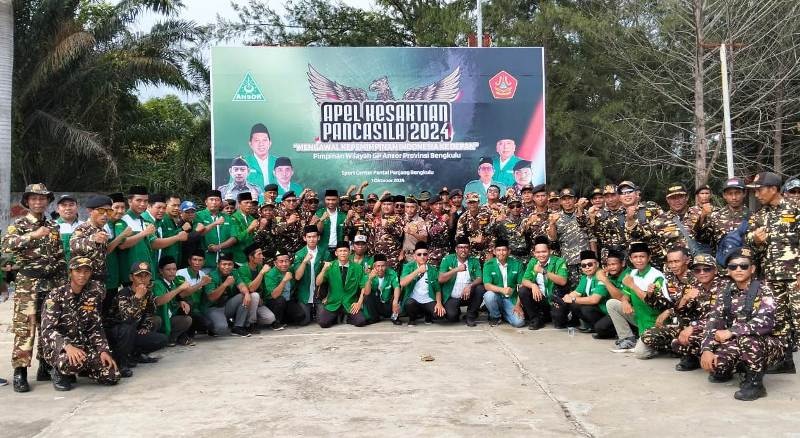  Apel Akbar Hari Kesaktian Pancasila, Ketua PW Ansor  Provinsi Bengkulu Ajak Sukseskan Pilkada Serentak