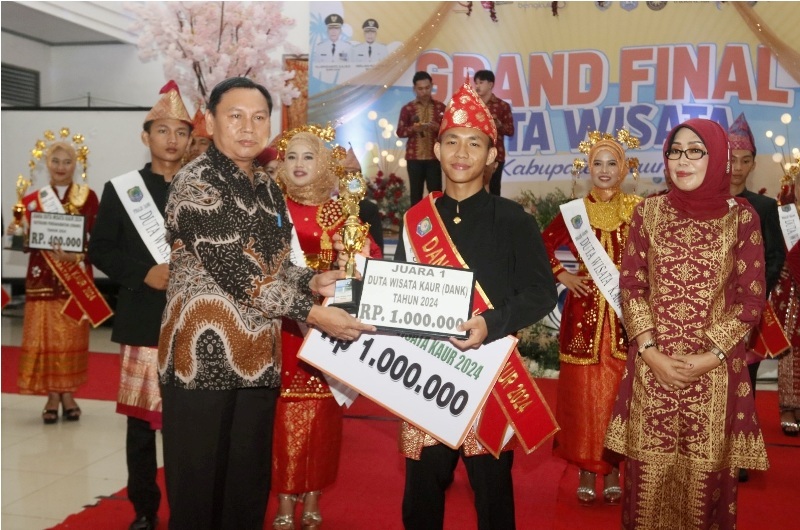 Ini Dia Juara  Duta Wisata Dang Odang Kabupaten Kaur Tahun 2024