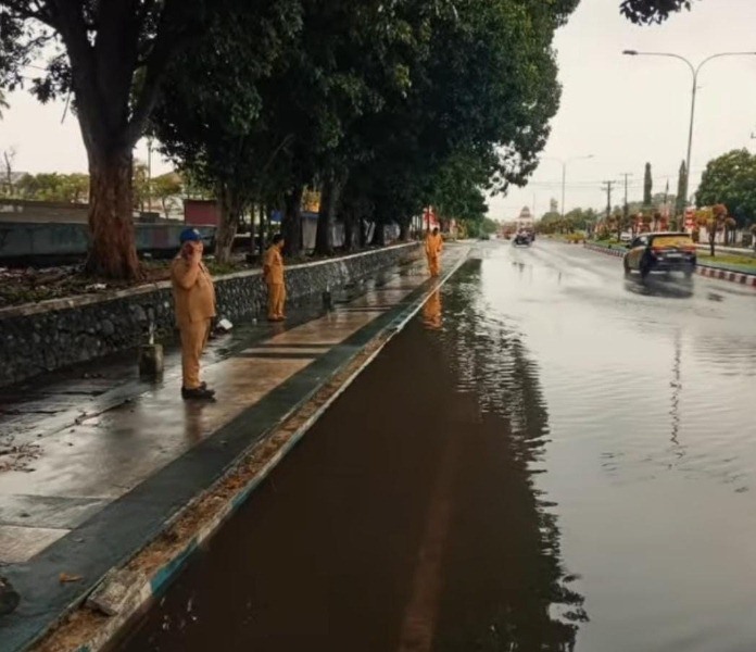 Dinas PUPR Kota Bengkulu Gerak Cepat Atasi Banjir