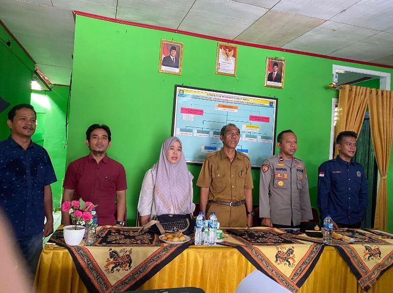 Pemdes Bintunan Gelar  Musyawarah Desa Serah Terima