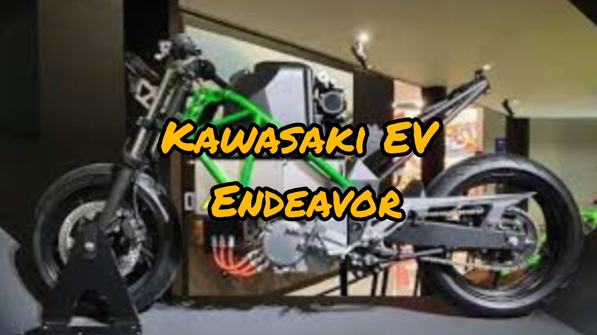 Kawasaki EV Endeavor Menarik Perhatian Dunia Otomotif