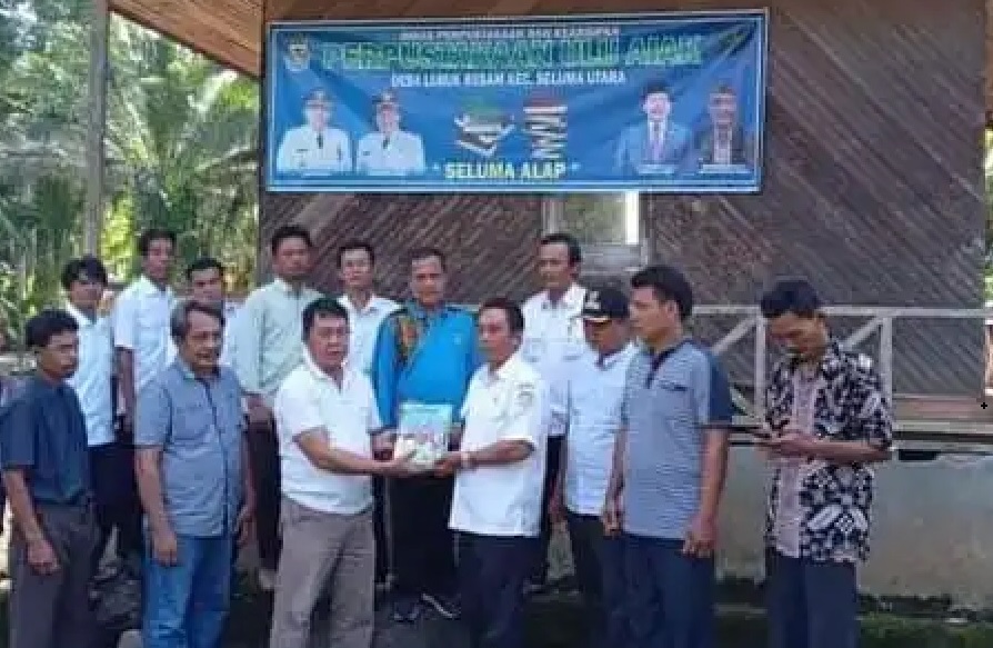 Perpustakaan Ulu Aiak Desa Lubuk Resam Mendapat Apresiasi dari Dinas Perpustakaan Provinsi Bengkulu